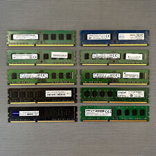 Bulk Lot of 10 8GB DDR3 PC3 Desktop RAM Units - 80GB Total (Mixed Brand) picture
