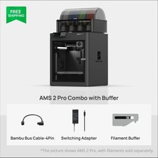Bambu Lab P1S Combo + AMS 3D Printer - BRAND NEW FACTORY SEALED picture