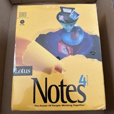Lotus Notes Server R4 Unix, OS/2, and Windows 1996 — NIB Rips In Packaging picture