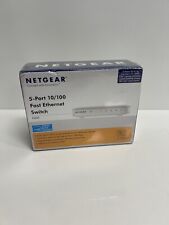 Netgear FS605NA 5-Port Ethernet Switch 10/100 Mbps In White - New - Sealed picture
