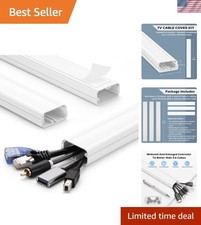 Large Capacity 39in Cord Concealer for Wall-Mounted TVs - Quick Installation picture