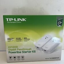 TP-LINK Gigabit Passthrough Powerline Internet Kit, AV1200 - NEW picture