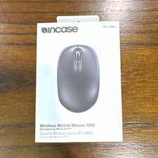 Incase Wireless Mobile Mouse 1850 Gray Wireless USB Optical 1000 DPI 3-Button picture