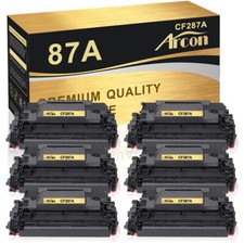 6 Pack CF287A 87A Toner Compatible With HP Enterprise M506dn M506n M506x M506dha picture