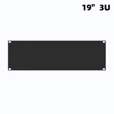 1U 2U 3U 4U Blank Panel Metal Rack Mount Flat Filler for 19