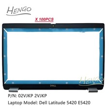 100pcs New For Dell Latitude 5420 E5420 LCD Front Trim Bezel Cover 02VJKP 2VJKP picture