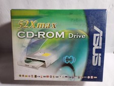 ASUS 52X MAX CD-S520/A4 CD-ROM DRIVE CDS520A4 5VDC 1.2A 12VDC 1.5A NIB picture