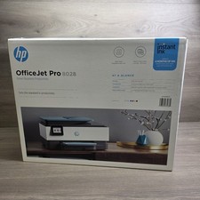New HP 8028 OfficeJet Pro All-in-One Wireless Color Inkjet Printer Sealed Box picture