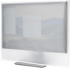 Monitor Dust Cover, LCD/LED HD Antistatic Vinyl Flat-Screen Computer Monitor Wat picture