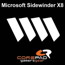 Corepad Skatez Microsoft Sidewinder X8 Replacement Mouse Feet Hyperglides PTFE Teflon picture
