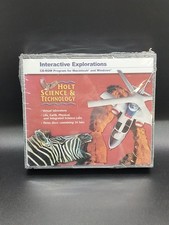 Holt Science & Technology Interactive Explorations CD-ROM 0030360692 NEW Sealed picture