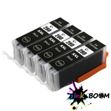 4 Black Ink Cartridge for PGI-280 PGI-280XXL PIXMA TS6120 TS6220 TS8220 TS9120 picture