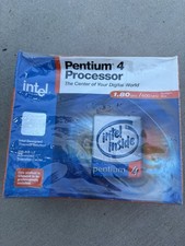 Intel Pentium 4 Processor 1.40GHz 400MHz 256kb Cache PGA 423 Brand New Sealed picture