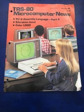 Vintage September 1983 TRS-80 Microcomputer News Magazine picture