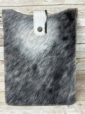 MYRA ~ LEATHER ~ HAIR-ON-HIDE ~ IPAD ~ SLEEVE picture