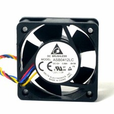 New Delta ASB0412LC 12V 0.06A 4CM 4015 4 wires case cooling fan picture
