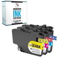 3PK Compatible CMYi LC404 Color Ink Cartridges fits Brother MFC-J1205W J1205W XL picture