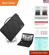 Luxury Water-Resistant EVA Sleeve for 16-Inch ASUS TUF F16/A16 - Diamond Pattern picture