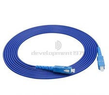 40M Indoor Armored Cable SC to SC SM 9/125 3.0mm Single Core Fiber Patch Cord picture