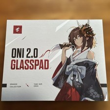 Yuki Aim ONI 2.0 Glasspad Dragon Collection 2024 Glass Mouse Pad Mat PC Gaming picture