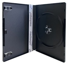 PREMIUM STANDARD Single DVD Cases 14MM (100% New Material) Lot picture