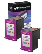 Reman Ink Cartridge Replacement for HP 60 CC643WN (2 Pack -TriColor) picture