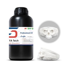 High-Temp Resistant 3D Printer Resin, Ultra White, 1kg - Perfect for Precision P picture
