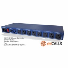 Aviosys IP9820MT-T 8 Port Web Power Controller Switch Pro Rack Mount Reboot Ping picture