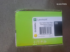 Genuine Lexmark 75M1XY0 YELLOW Extra High Yield Toner Cartridge CS632 CX635 picture