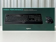 Logitech MX800 Performance Wireless Keyboard Mouse Combo Windows K800 SEALED picture