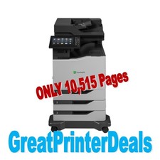 Lexmark CX860dte Color Multifunction Printer | 42K0071/42KT171 ONLY 10,515 Pages picture