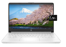 Newest HP 14'' HD Laptop Intel 4-Core CPU 16GB RAM 128GB (64+64) Win 11 White picture