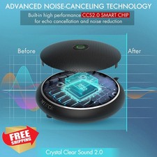 CMTECK Conference USB Microphone, Desktop PC Mic, Mute Function picture