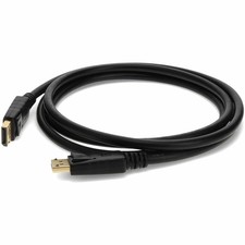 AddOn 10ft DisplayPort 1.2 Male to Male Black Cables (5-Pack) picture