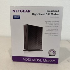 Netgear Broadband High Speed DSL Modem VDSL/ADSL DM200-100NAS Open Box picture