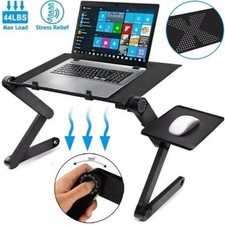 Portable Laptop Notebook Table Foldable Stand Sofa Bed Lap Tray Computer Desk picture