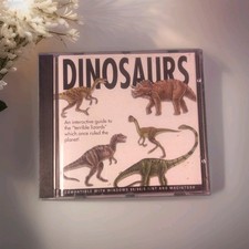 Dinosaurs An Interactive Guide PC CD-ROM 2001 Windows 95 98 Mac Vintage Retro picture