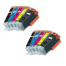 10 PK Ink Cartridge BCMY Combo Set for 270 271 XL Pixma MG6820 MG6821 TS6020 picture
