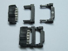 50 pcs Mini 2 Row 10pin IDC Cable Header Connector Pitch 2.54mm 3-piece New picture