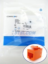 Commscope USL600-ORG Uniprise SL-Series RJ45 Cat6 Jack, Orange ~STSI picture