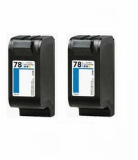 2PK HP 78 Ink Cartridge For Deskjet 6122 6127 930C 950C 960C 970 Cse 990 Cxi picture