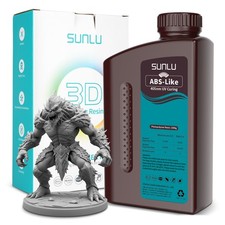 SUNLU ABS-like Resin Light Gray 1KG,3D Printer Resin,For 4k/6k/8k LCD/DLP/SLA picture