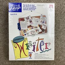Microsoft Creative Writer 1993 Vtg Educational Software Windows Mac CD-ROM NEW picture