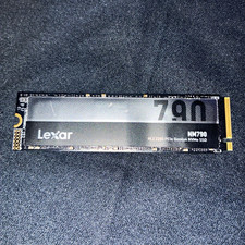 Lexar NM790 M.2 2280 PCIe Gen4x4 NVMe Internal SSD Black M.2 PCIe picture