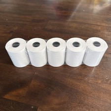 (5 Rolls) 2 1/4 x 85ft Thermal Paper Receipt Rolls 2.25 x 85 ft, 5 ROLLS, white  picture