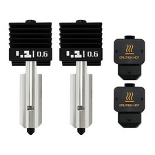 RugooSpink 2PK 0.6MM Hotend for P2S/X2D/H2D/H2S Hotend Hardened Extruder Hot ... picture