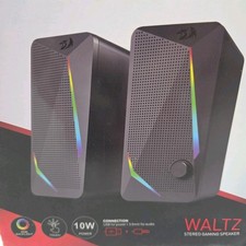 Redragon Waltz RGB Desktop Gaming Speakers 2.0 USB Wired 3.5mm PC Mac Computer picture