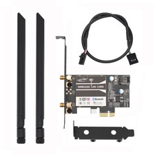 Intel 8260 Dual Band 802.11ac Bluetooth 4.2 PCI-E 1X Wireless Desktop Wifi Card picture