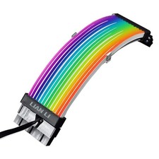 LIAN LI ADDRESSABLE RGB STRIMER Plus 24-PIN 247mm x 56.3mm x 11mm, Multicolor picture