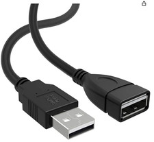 High-Speed USB-USB Extension Cable USB 2.0 Adapter Extender Cord Male/Female E13 picture